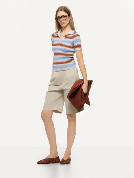 POLO COSTE RIGATA A 3 COLORI