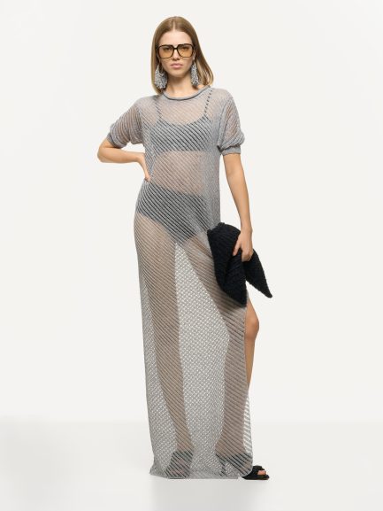 ABITO TRAFORATO IN LINO