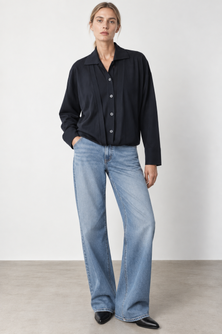 CARDIGAN-POLO IN LANA