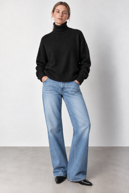 DOLCEVITA LANA VERGINE-CASHMERE Nero